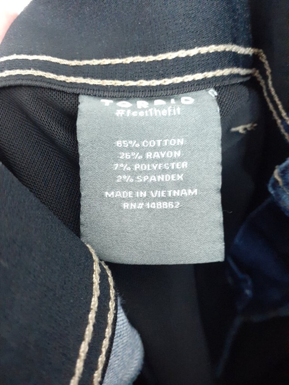 Torrid Womens Jeans Size 18S Bombshell Skinny Premium Stretch Blue 845A - Picture 6 of 7
